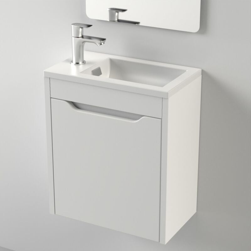 Lave-mains style Blanc Brillant