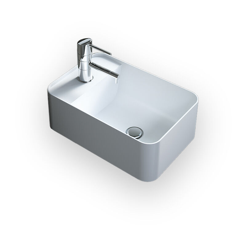 

Lavabo suspendido en Solid surface 40 cm - Falco