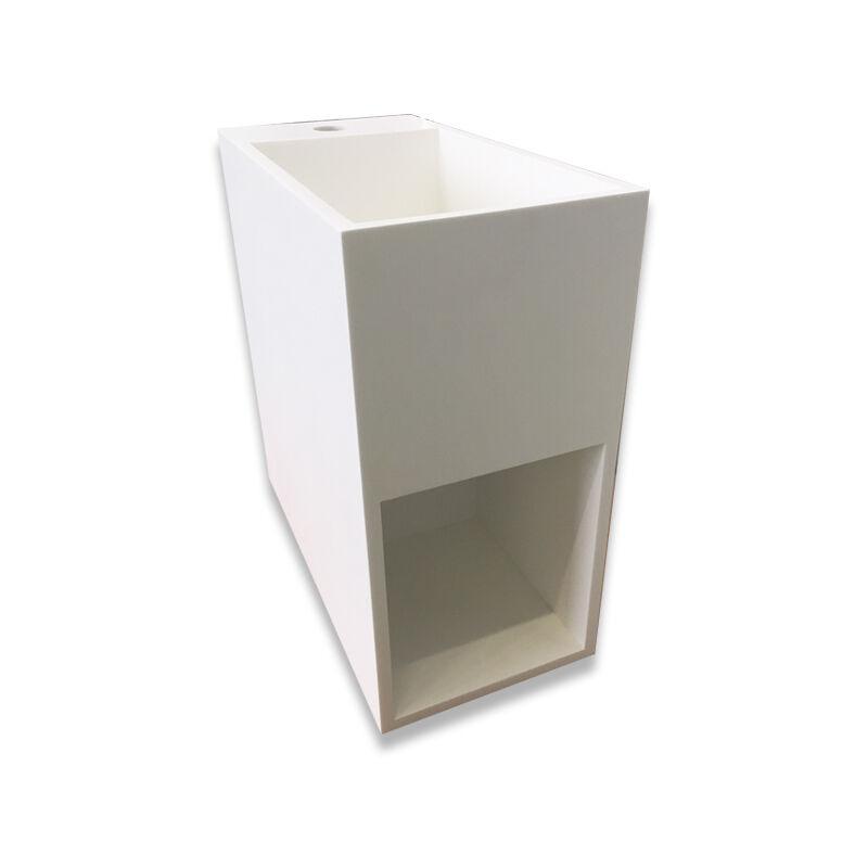 Ambra - palma g - lave-mains rectangulaire suspendu - Lave-mains