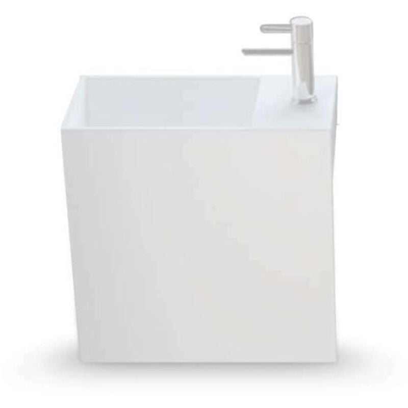 Ambra - palma d - lave-mains rectangulaire suspendu - Lave-mains