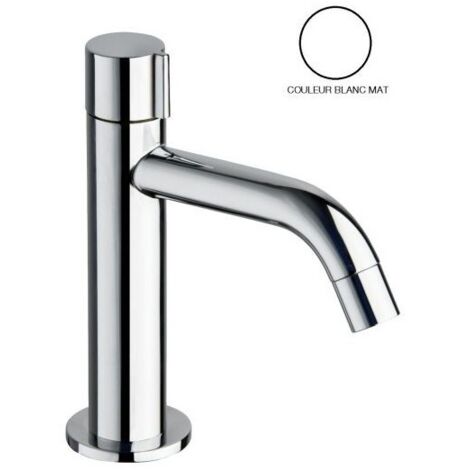 Lave Mains Triverde Eau Froide Blanc Robinetterie WHITEMAT - CRISTINA ONDYNA TV24124