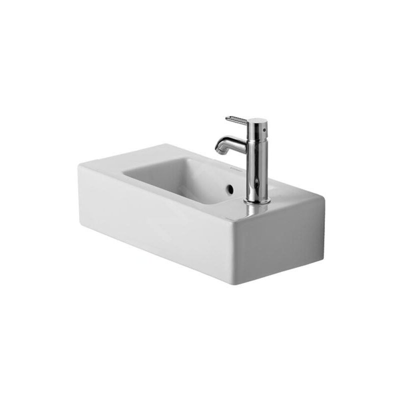 Duravit - Lavabo Vero 50cm, trou pour robinet à droite, 0703500008