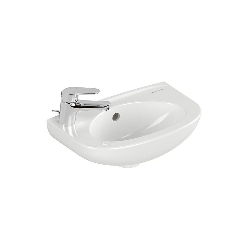 Villeroy&boch - Lave-mains newo rond 400x145x255 mm trou robinet à gauche