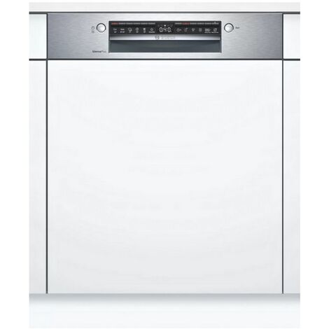 Lave-vaisselle 60cm 13 couverts 44db intégrable avec bandeau - Bosch - smi4has48e - Inox