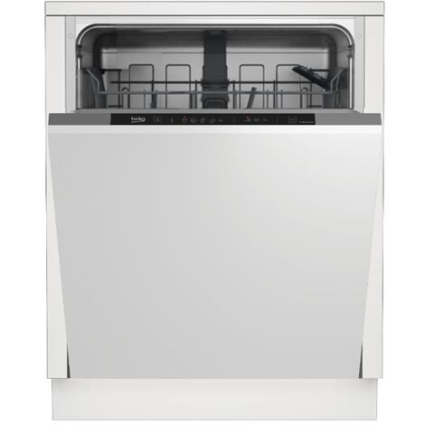 Lave-vaisselle 60cm 13 couverts 47db tout intégrable - Beko - pdin25311 - Blanc