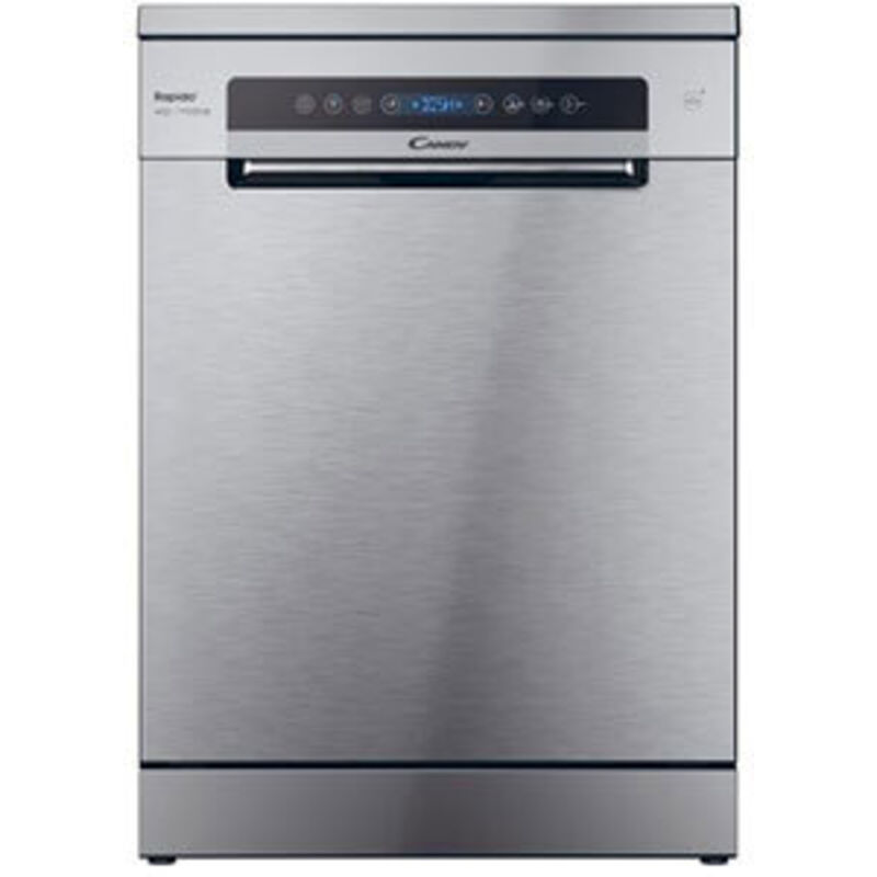Candy - lave vaisselle pose libre 14 couverts digit 44 db Inox e rapido CF4E4F0X
