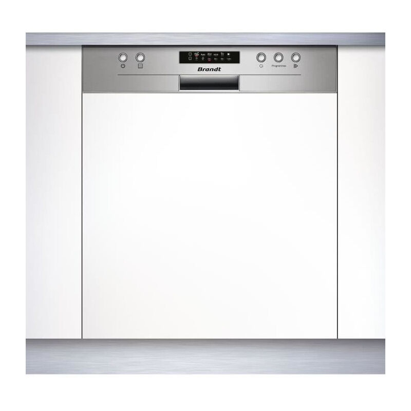 Brandt - Lave-vaisselle encastrable LVE334X - 13 couverts - L60cm - 44 dB - Inox