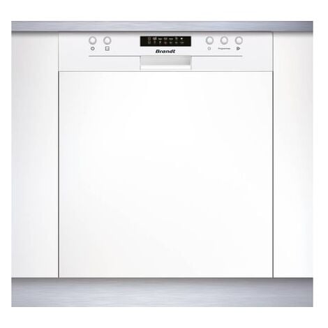 BRANDT DFS1010W - Lave-vaisselle posable - 10 couverts - 47dB - A++ - Larg.  44,8cm - Blanc - La Poste