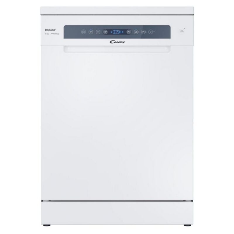 Candy - lave vaisselle pose libre 15 couverts digit 41 db Blanc c rapido CF5C1F0W
