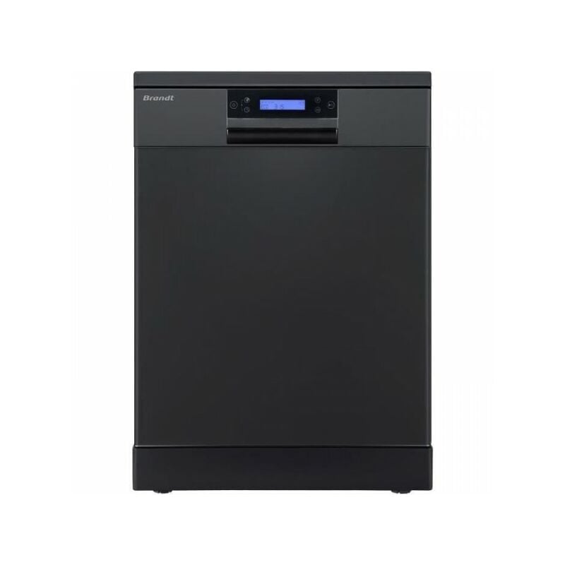 Lave-vaisselle pose libre Brandt LVC144IB - 14 couverts - Induction - L60cm - 44dB - Classe c - Noir