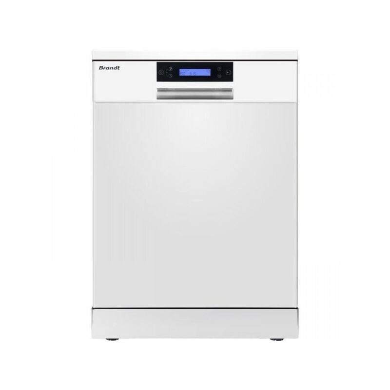 Brandt - Lave-vaisselle pose libre LVC144IW - 14 couverts - Induction - L60cm - 44dB - Classe c - Blanc