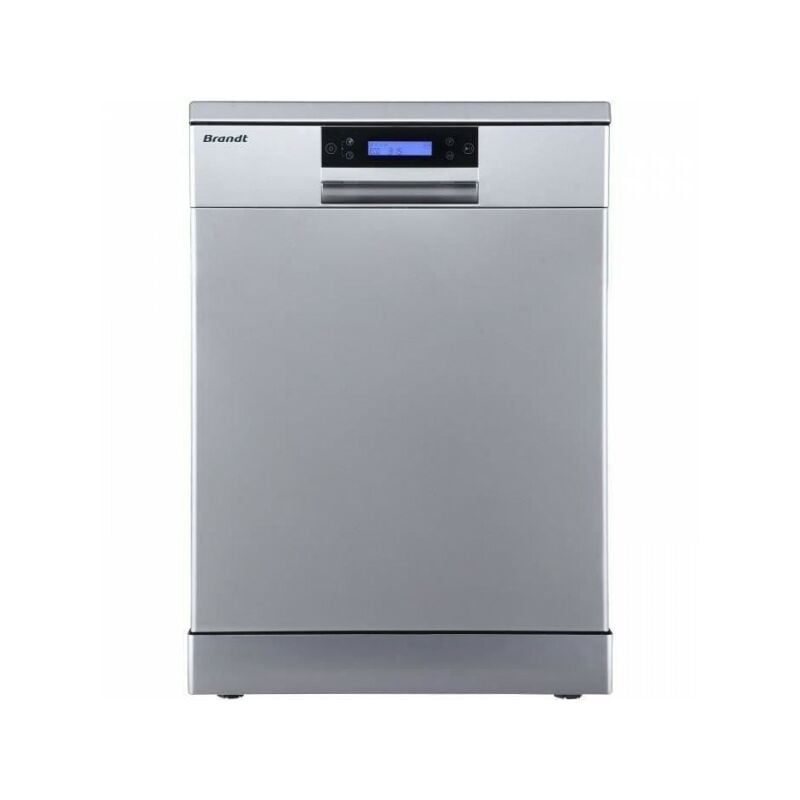 Brandt - Lave-vaisselle pose libre LVC144IX - 14 couverts - Induction - L60cm - 44dB - Classe c - Inox