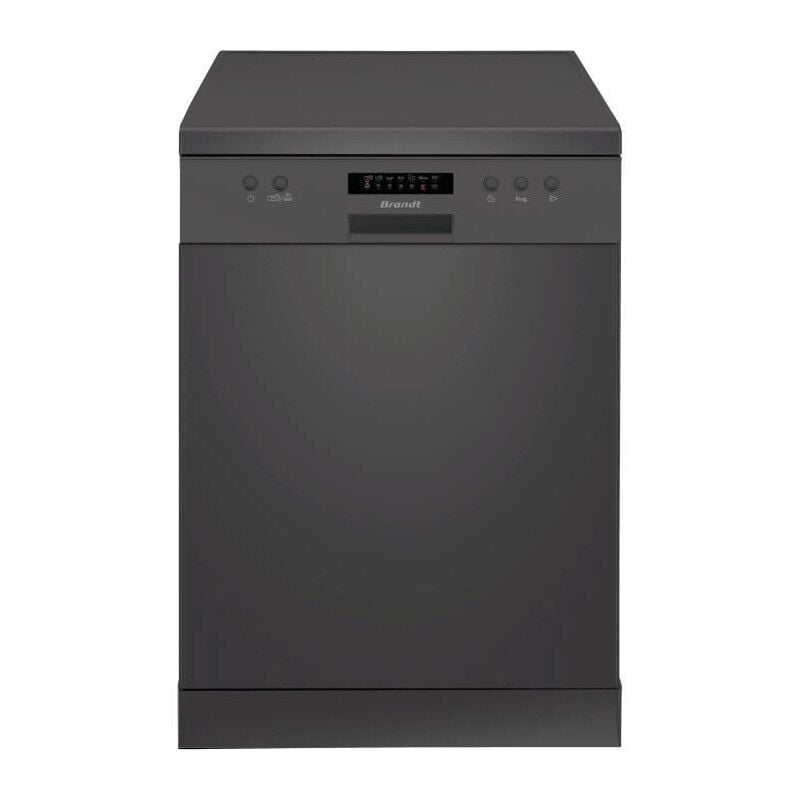 Brandt - Lave-vaisselle pose libre LVC337B - 13 couverts - L60cm - 47dB - Noir