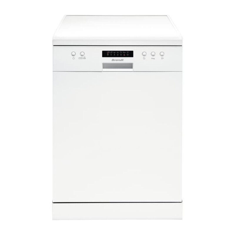Brandt - Lave-vaisselle pose libre LVC337W - 13 couverts - L60cm - 47dB - Blanc