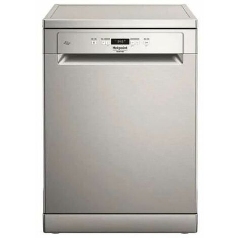 Lave-vaisselle pose libre HOTPOINT HFC3C26FX - 14 couverts - Induction - L60cm - 46 dB - Gris