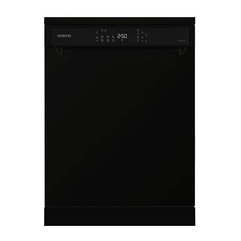 Oceanic - Lave-vaisselle pose libre OCEALV1247B - 12 couverts - 47 dB noir