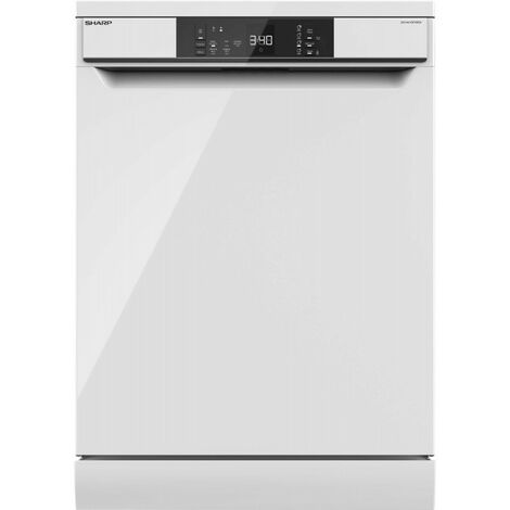 Lave-vaisselle pose libre SHARP 15 Couverts 59.8cm A, QWNA1DF45EW - Blanc