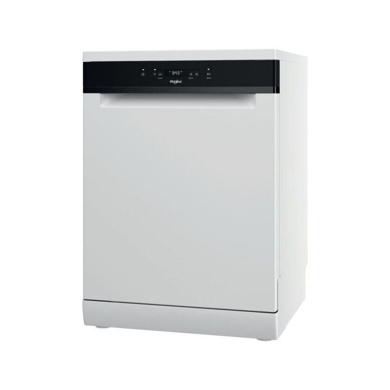 Lave-vaisselle pose libre Whirlpool OWFC3C26 - 14 couverts - Induction - L60cm - 46dB - Blanc