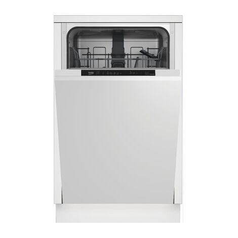 Lave-vaisselle pose libre CONTINENTAL EDISON CELV1047W - Largeur 44,8 cm -  Blanc - 10 couverts - 47 dB - Cdiscount Electroménager