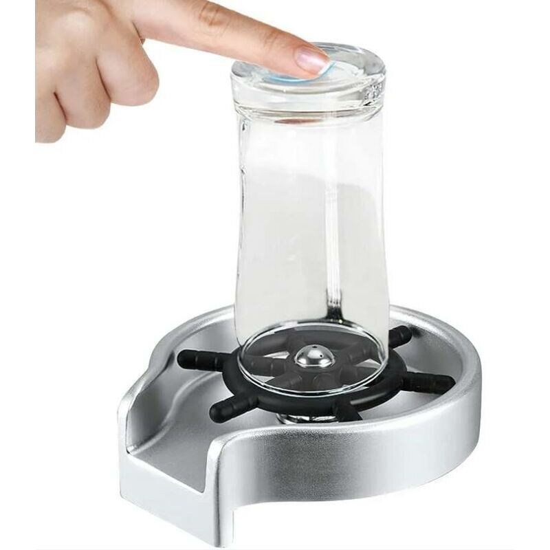 Gp Batteries - Lave-verre pour évier monobloc, lave-verre pour évier de cuisine, accessoires pour évier de cuisine pour lave-linge expresso avec
