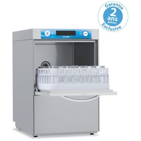 Lave Verre Professionnel avec adoucisseur en continu - panier 400 x 400 mm - Elettrobar