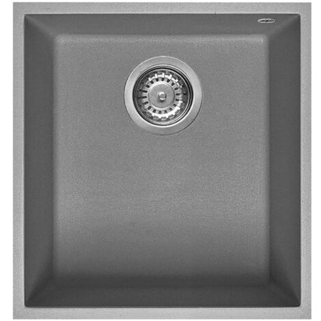 Lavello 40x34 cm sottotop 1 vasca cemento