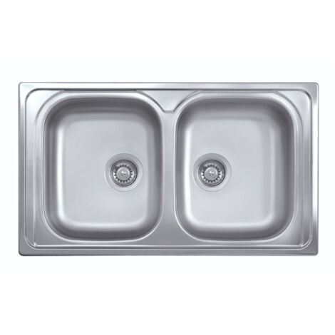 Lavello 86x50 2 vasche SA322 EFFEZ