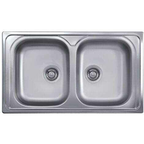 Lavello 86x50 cm doppia vasca