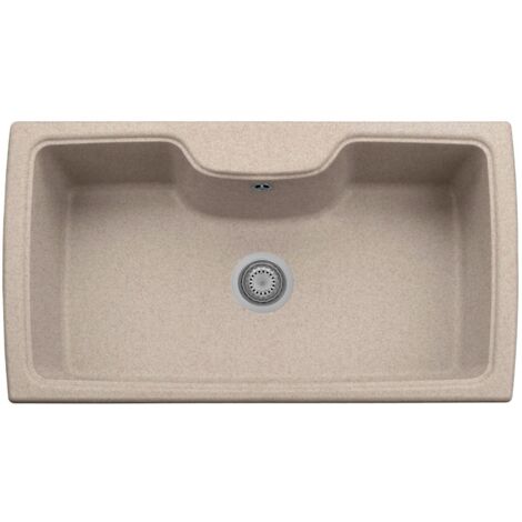 Lavello composito cucina Plados HR0860 una vasca - UG94 Avena