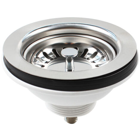 Lavello da cucina in acciaio inox 304, lunghezza: 5,5 cm - 114 mm, tipo vasca: scarico