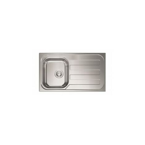 Franke Armonia - Lavello in acciaio inox AMX 610, 420x500 mm, sifone  101.0120.020