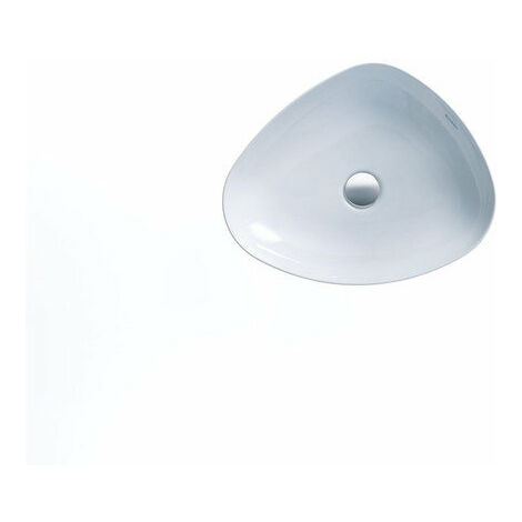 Lavello Duravit Cape Cod 500 mm, senza foro per il rubinetto, senza troppopieno, colorazione: Colore interno bianco seta opaca, colore esterno bianco seta opaca - 2339503200
