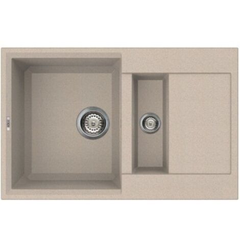 Lavello Elleci da incasso Easy 325 Granitek 51 Avena LGY32551
