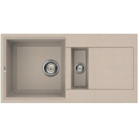Lavello Elleci da incasso Easy 425 Granitek 51 Avena LGY42551