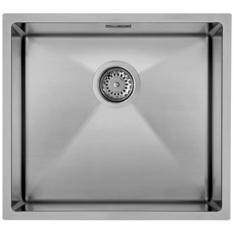 Lavello Elleci Incasso 1 vasca 54x44 Yoga 500 Satinata Inox LIY500SAC