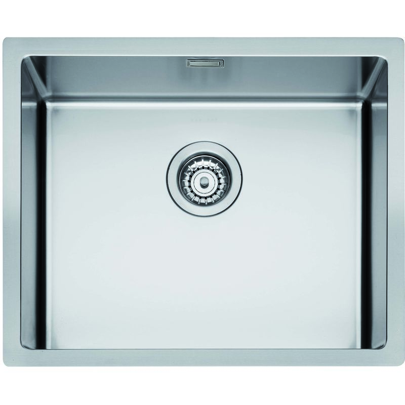 Lavello Icros sottotop 54X44, 1 vasca, acciaio inox aisi 304-18/10 Made in Italy