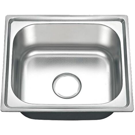 Lavello in acciaio inox 460x400x200mm itthon innovation