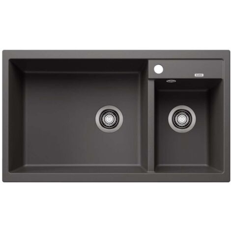 Lavello incasso 86cm manuale grigio - 518886 - blanco