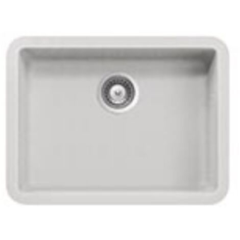 Lavello incasso monovasca sottotop colore alluminio 50x38 cm - Smeg VST50AL