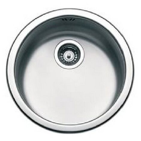 Lavello inox circolare diametro 435 mm