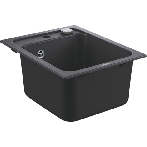 Lavello K700 31650 1 vasca 400x500mm granito nero
