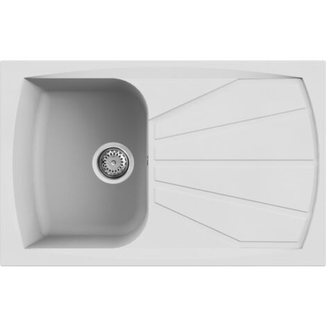 Lavello Elleci Incasso 1 vasca 79x50 Living 300 Granitek
