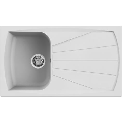 Lavello Elleci Incasso 1 vasca 86x50 Living 400 Granitek