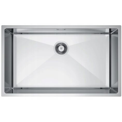 Lavello NAYES a vasca singola in acciaio inox 74x44
