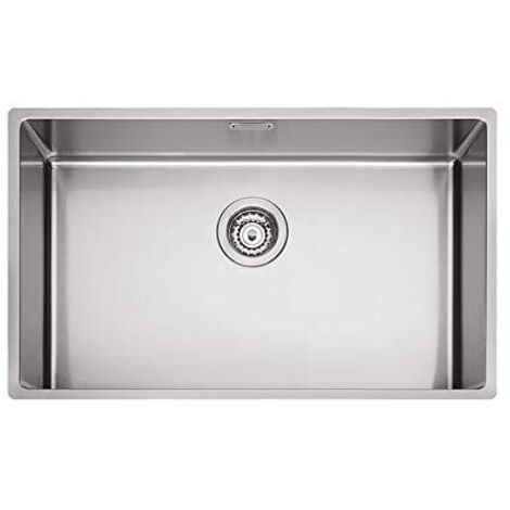 Lavello Plados acciaio 1 vasca  740x440 filotop-incasso slim