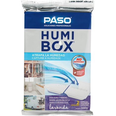 Lavendelduftendes Anti-Feuchtigkeits-Paso Humibox Double Action 2x60g 704002