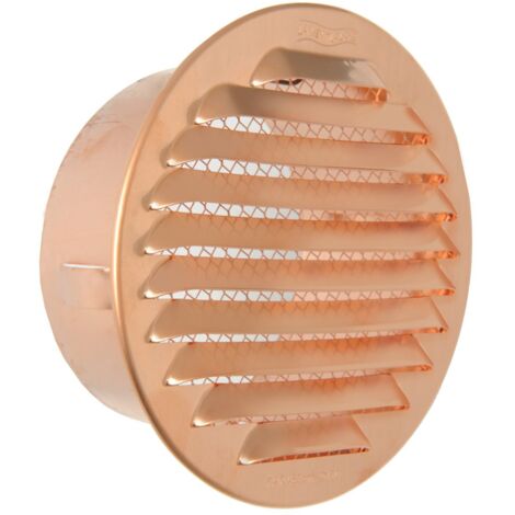 Laventilazione Griglia Rame 125 Tonda Rete 90
