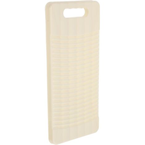 Laver Manuelle en Plastique Blanc Grosse Taille Planche