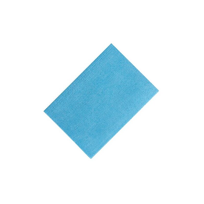 Lavette Niconet synthétique bleue - paquet de 25 - Bleu
