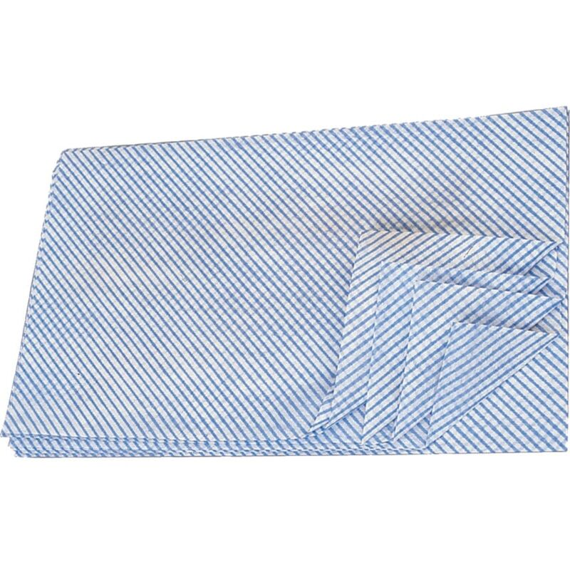 Lavette J-Cloths, Pack of 50 - Blue - Chicopee